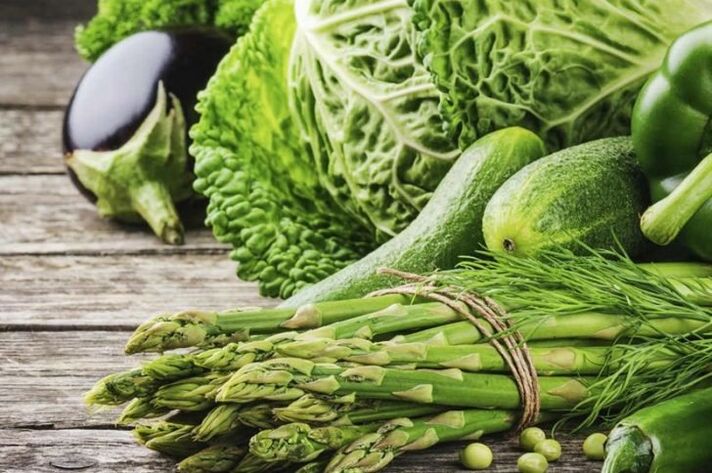 vegetais verdes para uma dieta hipoalergênica