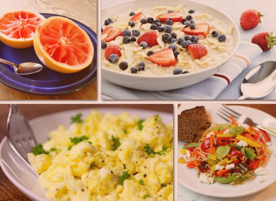 opções de café da manhã para perder peso sem fazer dieta