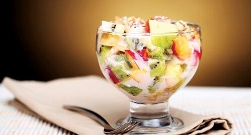 salada de frutas diet para emagrecer
