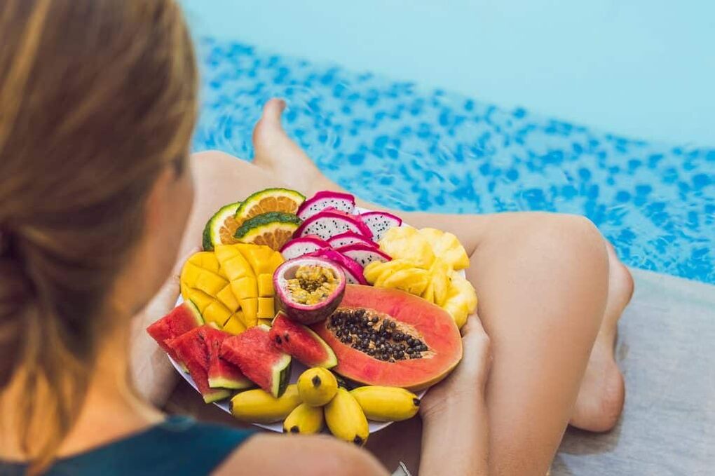 Se você não se sentir bem durante uma dieta, você deve comer frutas